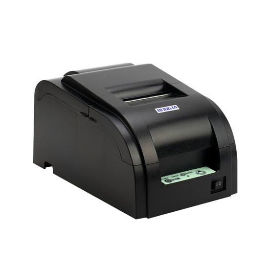 High Speed Impact Receipt Printer With Bluetooth/USB 1. 4.4 lines/s high printing speed, support various language 2. Exquisite design, easy to use 3. Multiple interfaces optional, USB+Serial, USB+Parallel, USB+Serial+Ethernet 4. Support black mark printing, compatible with ESC/POS 5. Cutter optional, support double color printing